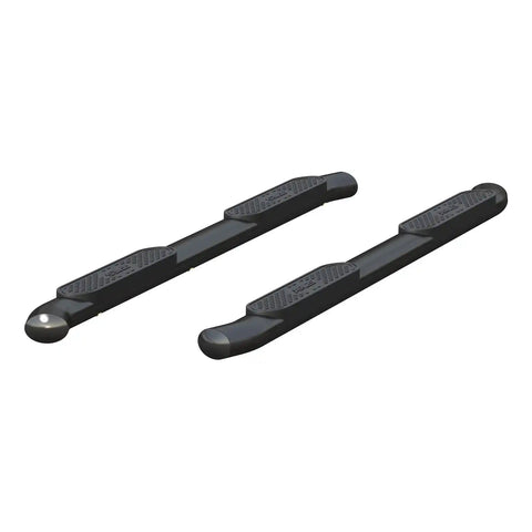 ARIES S224054 - 4 Black Steel Oval Side Bars, Select Silverado, Sierra 1500 Extended Cab