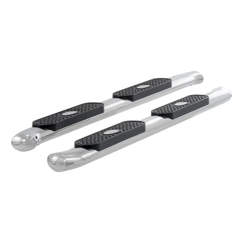 ARIES S225017-2 - 4 Polished Stainless Oval Side Bars, Select Ram 1500, Dodge 1500