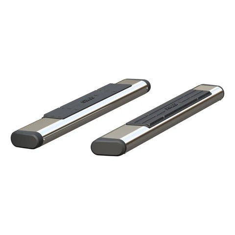 ARIES S2853 - 6 x 53 Polished Stainless Oval Side Bars (No Brackets)