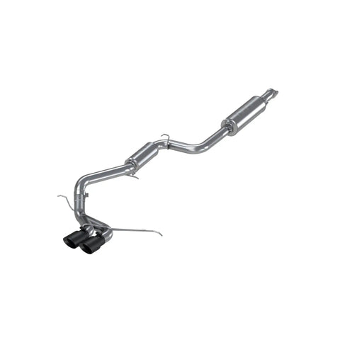 MBRP Exhaust S4200409BT - T409 Stainless Steel with Black Tips.