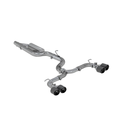 MBRP Exhaust S46033CF - T304 Stainless Steel with Carbon Fiber Tips.