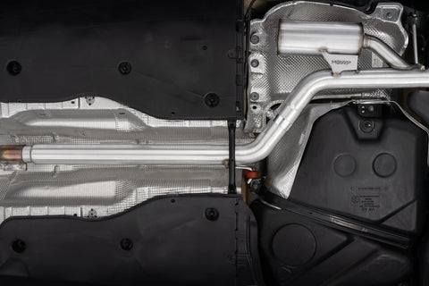 MBRP Exhaust S46173CF - T304 Stainless Steel with Carbon Fiber Tips.