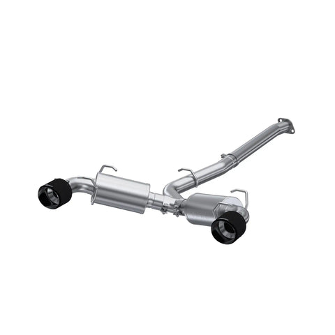 MBRP Exhaust S48043CF - T304 Stainless Steel with Carbon Fiber Tips.