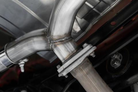 MBRP Exhaust S48053CF - T304 Stainless Steel with Carbon Fiber Tips.