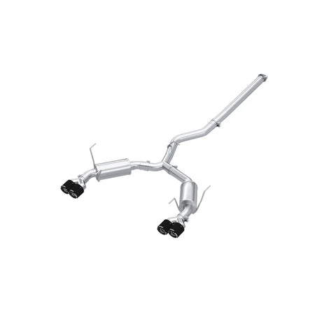 MBRP Exhaust S48073CF - T304 Stainless Steel with CF Tips.