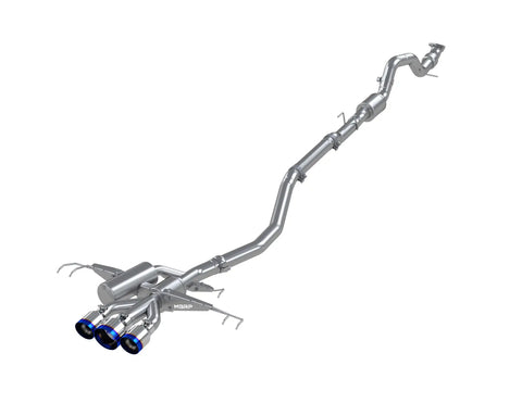 MBRP Exhaust S49013BE - T304 Stainless Steel with Burnt End Tips.