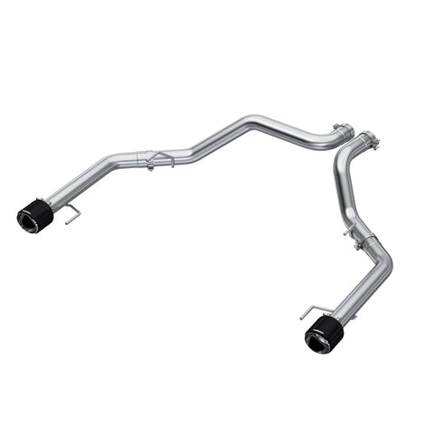 MBRP Exhaust S52663CF - T304 Stainless Steel with Carbon Fiber Tips.