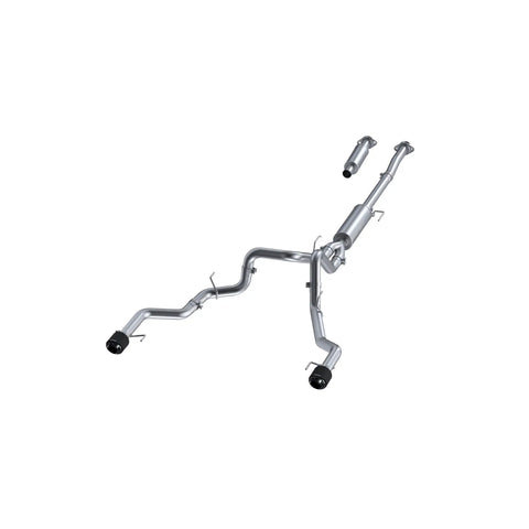 MBRP Exhaust S52683CF - T304 Stainless Steel with Carbon Fiber Tips.