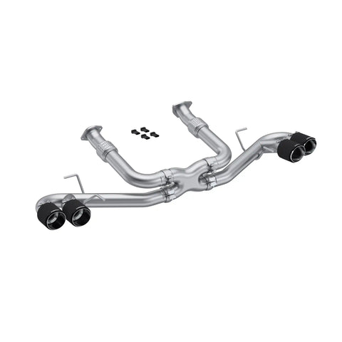 MBRP S70423CF T304 STAINLESS STEEL 3' CAT-BACK 2020-2024 Chevy Corvette C8
