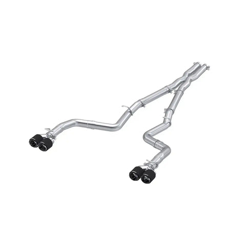 MBRP Exhaust S71163CF - T304 Stainless Steel with Quad Carbon Fiber Tips.