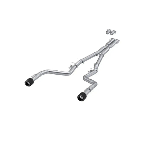 MBRP Exhaust S71183CF - T304 Stainless Steel with Dual Carbon Fiber Tips.