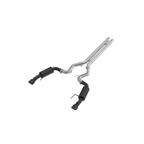 MBRP S7251BLK Exhaust System Kit Armor Black Series Cat Back System Black Coated Al