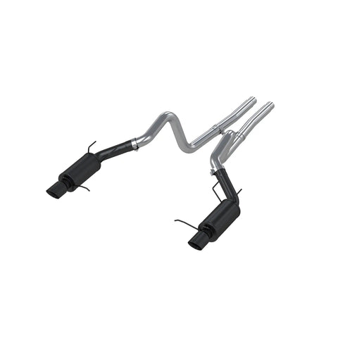 MBRP Exhaust S7258BLK - Street Version, Black Coated Aluminized Steel.