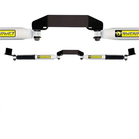 Superlift 92708 Dual Steering Stabilizer Kit - SL (Hydraulic) 09-13 Ram 2500/3500 4WD