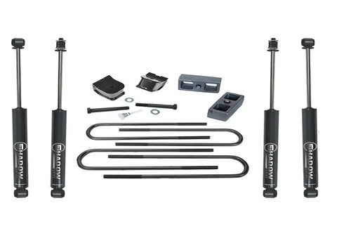 Superlift K1008 2 inch Lift Kit - 2005-2010 Ford F-250 Super Duty 4WD with Shocks