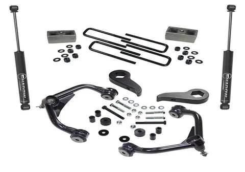 Superlift K1010 3 inch Lift Kit - 2011-2019 Chevy and GMC 2500 HD with rear Shocks