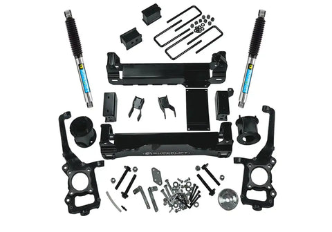 Superlift K126B 4.5 inch Lift Kit - 2015-2020 Ford F-150 4WD with Bilstein Rear Shocks