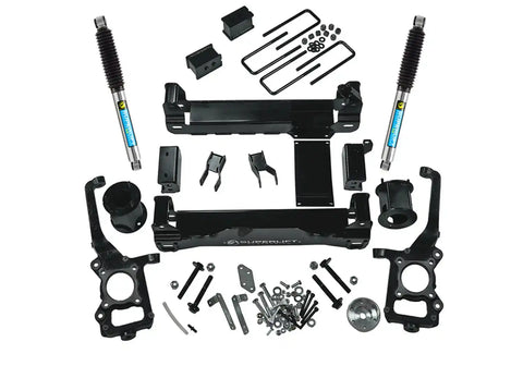 Superlift K179B 6 inch Lift Kit - 2009-2014 Ford F-150 4WD with Bilstein Rear Shocks
