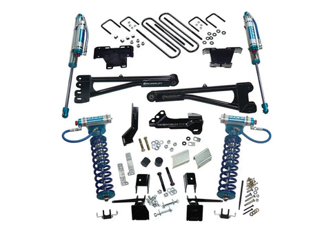 Superlift K165KG 4 King Ed Radius Arm Lift Kit-17-22 F250/350 4WD w Kng Frt Clvrs & Res Rr Shcks