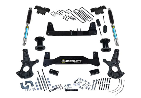 Superlift K181B 6.5 Lift Kit-14-18 (19 Old Body) GM1500 2WD w OE Al or SS Ctrl Arms Bil RrShk