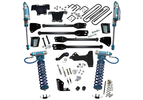 Superlift K231KG 6 Lift Kit - 05-07 F250/F350 4WD w 4-Link Conversion & King Clvrs/Shocks
