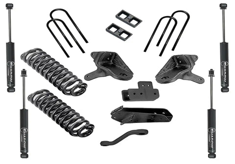 Superlift K378 4 inch Lift Kit - 1980-1996 Ford Bronco 4WD with Shocks