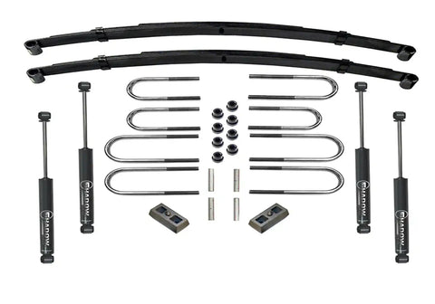 Superlift K434 2.5 Lift Kit - 73-91 GM 3/4 Ton 4WD Rr Block w/ SL Shocks