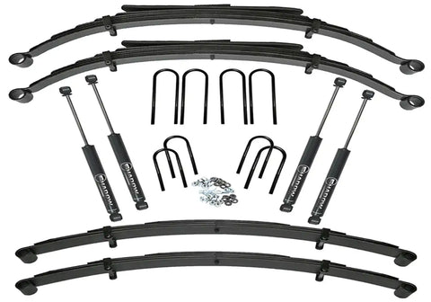 Superlift K438 4 Lift Kit (w/ 52 Rr Sprngs) - 73-91 GM 3/4 Ton 4WD w/ SL Shocks