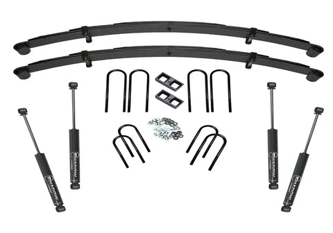 Superlift K448 4 Lift Kit - 73-91 GM 3/4 Ton Suburban 4WD Rr Block w/ SL Shocks