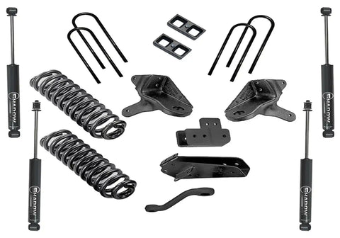 Superlift K554 4 inch Lift Kit - 1980-1996 Ford F-150 4WD with Shocks