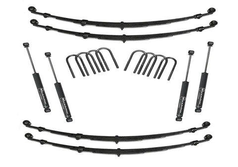Superlift K718 4 inch Lift Kit - 1982-1986 Jeep CJ Series with Shocks