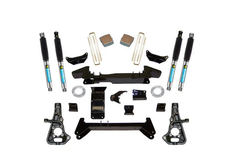 Superlift K860B 6 Lift Kit - 01-10 Silv/Sierra 2500HD/3500HD 4WD Knuckle w/ Bil Shocks