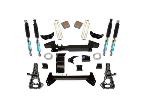 Superlift K861B 6 Lift Kit - 99-10 Silv/Sierra 2500LD/01-06 1500HD Knuckle w/ Bil Shocks