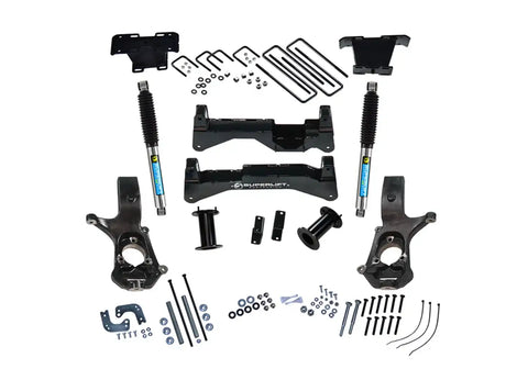 Superlift K894B 8 Lift Kit - 07-16 Silv/Sierra 1500 2WD w Cast Steel Ctrl Arms wBil Rear Shocks