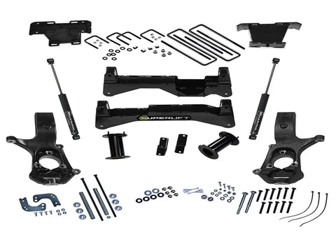 Superlift K894 8 Lift Kit - 07-16 Silv/Sierra 1500 2WD w Cast Steel Ctrl Arms SL Rear Shocks