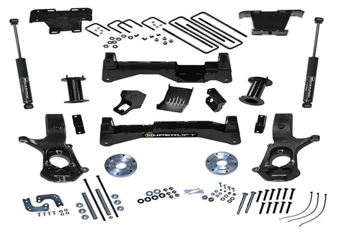 Superlift K899 8 Lift Kit-14-18 (19 Old Body) GM 1500 4WD w/OE Al or SS Ctrl Arms w/SL Rr Shks
