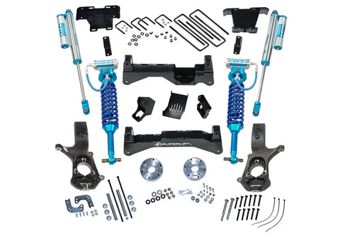 Superlift K919KG 8 Lift Kit-07-16 GM 1500 4WD w OE Cast Steel Ctrl Arms/King Clvrs/Res Rr Shocks