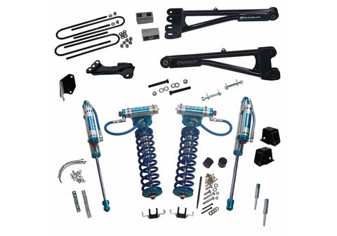Superlift K975KG 4 Lift Kit-05-07 F250/F350 4WD w Rep Radius Arms/King Clvrs/King Rr Shocks