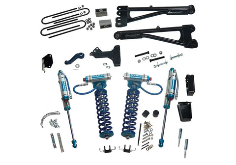 Superlift K977KG 6 Lift Kit-05-07 F250/F350 4WD w Rep Radius Arms/King Clvrs/King Rr Shocks