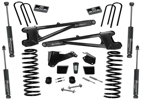 Superlift K977 6 Lift Kit - 05-07 F250/F350 4WD Dsl w/ Replacement Radius Arms SL Shocks