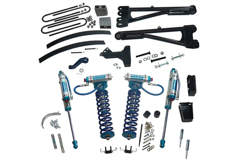 Superlift K979KG 8 Lift Kit-05-07 F250/F350 4WD w Rep Radius Arms/King Clvrs/King Rr Shocks