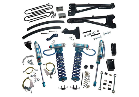 Superlift K983KG 6 Lift Kit-08-10 F250/F350 4WD w Rep Radius Arms/King Clvrs/King Rr Shocks