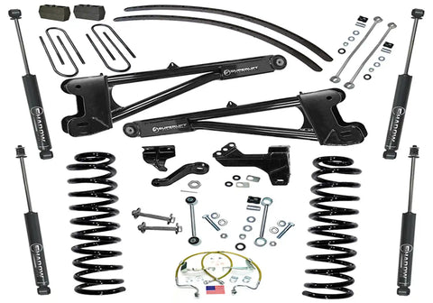 Superlift K983 6 Lift Kit - 08-10 F250/F350 4WD Dsl w/ Replacement Radius Arms SL Shocks
