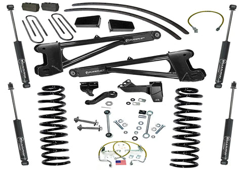 Superlift K985 8 Lift Kit - 08-10 F250/F350 4WD Dsl w/ Replacement Radius Arms SL Shocks