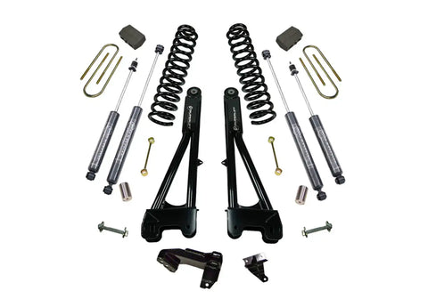 Superlift K987B 4 Lift Kit - 11-16 F250/F350 4WD Dsl w/ Replacement Radius Arms Bil Shocks