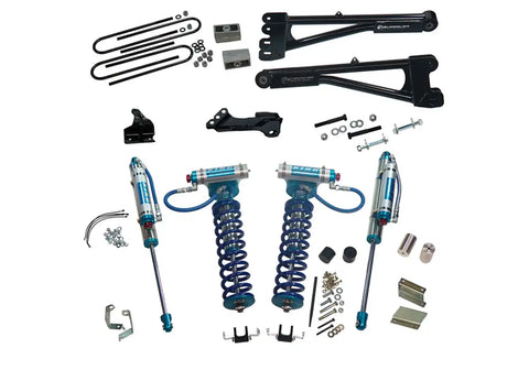 Superlift K987KG 4 Lift Kit-11-16 F250/F350 4WD w Rep Radius Arms/King Clvrs/King Rr Shocks