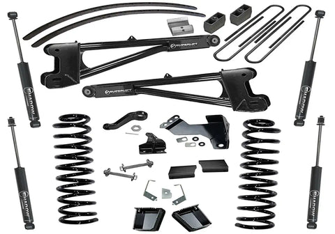 Superlift K991 8 Lift Kit - 11-16 F250/F350 4WD Dsl w/ Replacement Radius Arms SL Shocks