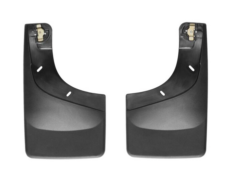Weathertech 110171-120171 MudFlap No-Drill DigitalFit® MudFlap Kit; Black;