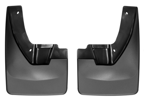 Weathertech 110171-120171 MudFlap No-Drill DigitalFit® MudFlap Kit; Black;