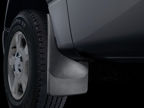 Weathertech 110171-120171 MudFlap No-Drill DigitalFit® MudFlap Kit; Black;